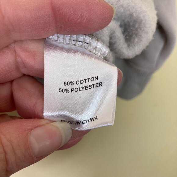 White Fox Archive 6.0 Oversized Sweatshirt Gray Blue M/L Cotton Blend Oversized - Picture 8 of 9